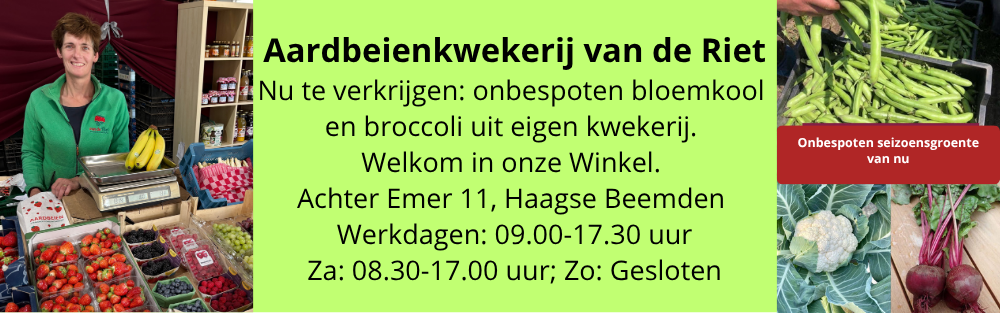 aarbeienkwekerijvanderietonbespoten